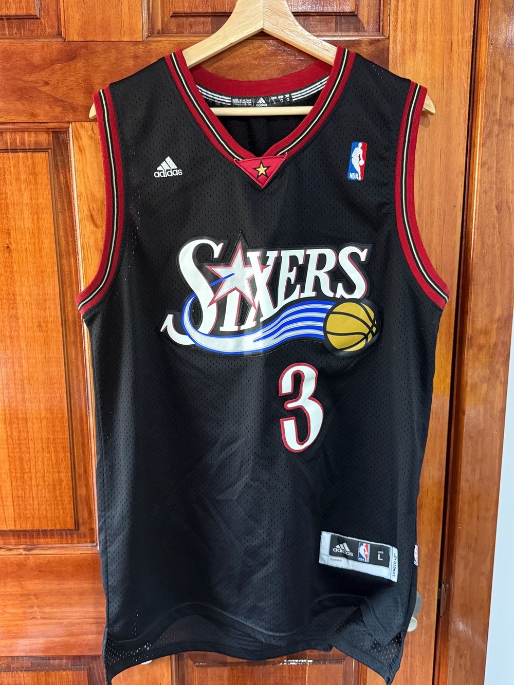 Adidas Philadelphia 76ers Iverson Jersey - Large